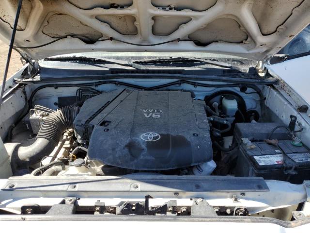 5TEJU62N96Z274407 - 2006 TOYOTA TACOMA DOUBLE CAB PRERUNNER WHITE photo 11