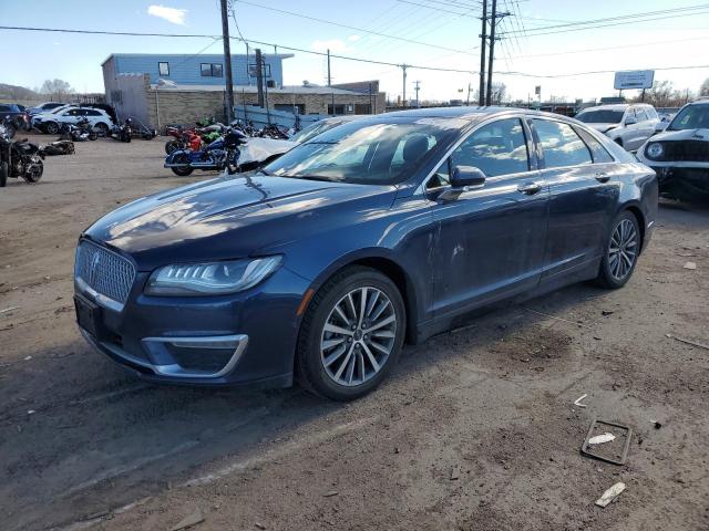 3LN6L5LU0HR657398 - 2017 LINCOLN MKZ HYBRID SELECT BLUE photo 1