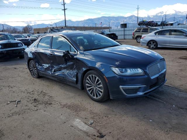 3LN6L5LU0HR657398 - 2017 LINCOLN MKZ HYBRID SELECT BLUE photo 4