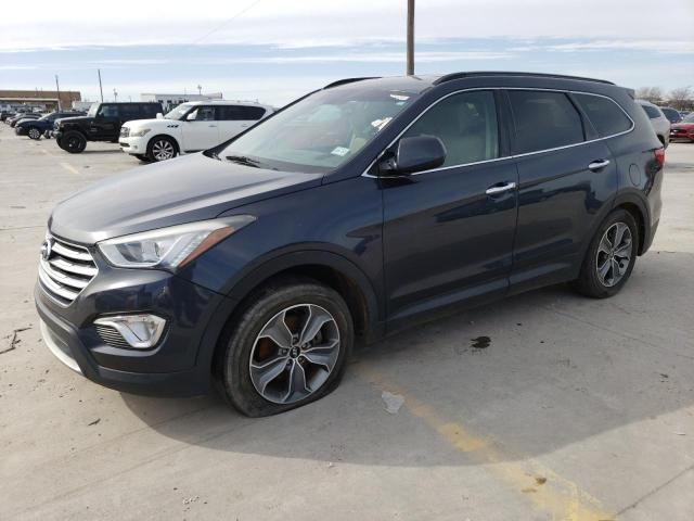 KM8SM4HFXGU140245 - 2016 HYUNDAI SANTA FE SE BLUE photo 1