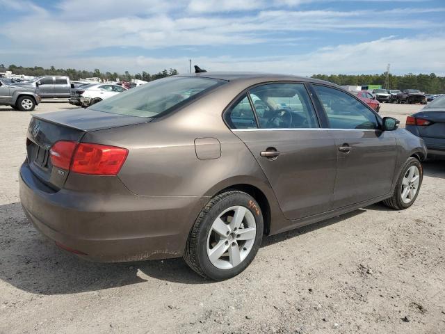 3VWLL7AJ1CM370747 - 2012 VOLKSWAGEN JETTA TDI BROWN photo 3