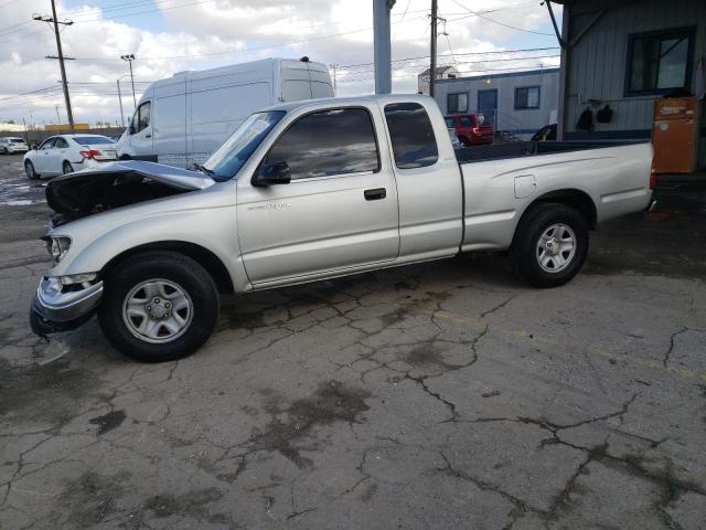 5TEVL52NX1Z757704 - 2001 TOYOTA TACOMA XTRACAB SILVER photo 1