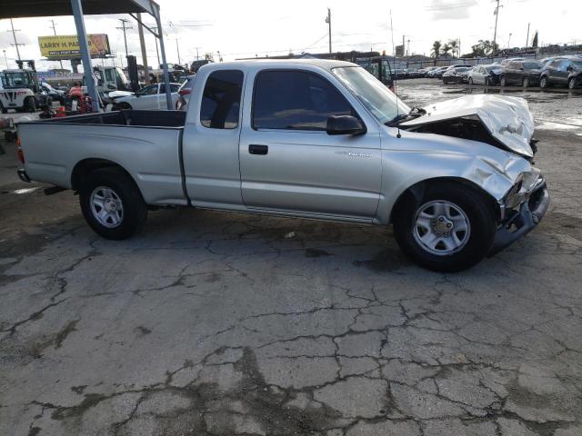 5TEVL52NX1Z757704 - 2001 TOYOTA TACOMA XTRACAB SILVER photo 4