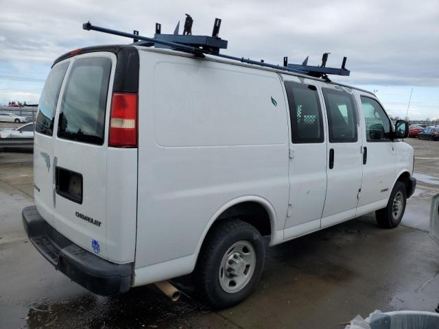 1GCGG25V161185138 - 2006 CHEVROLET EXPRESS G2 WHITE photo 3