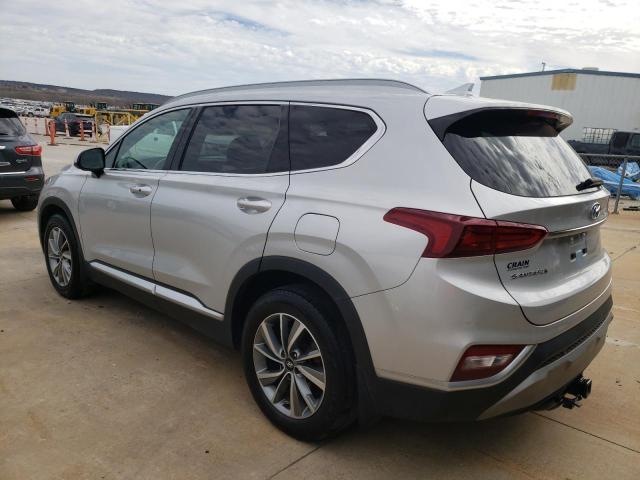 5NMS33AD9LH143178 - 2020 HYUNDAI SANTA FE SEL SILVER photo 2