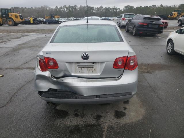 3VWEF71K27M163363 - 2007 VOLKSWAGEN JETTA WOLFSBURG SILVER photo 6