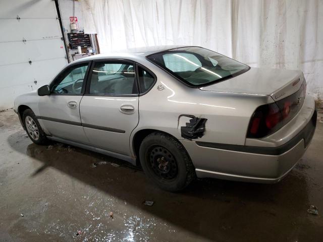 2G1WF52E659318936 - 2005 CHEVROLET IMPALA GRAY photo 2