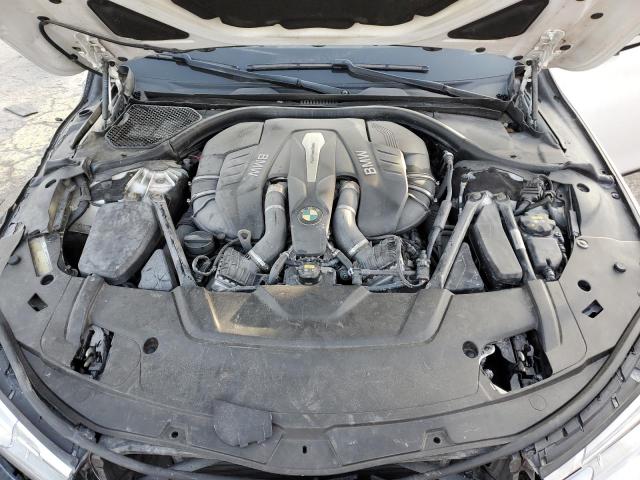 WBA7F2C54GG421024 - 2016 BMW 750 XI WHITE photo 11