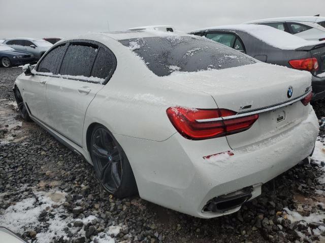 WBA7F2C54GG421024 - 2016 BMW 750 XI WHITE photo 2