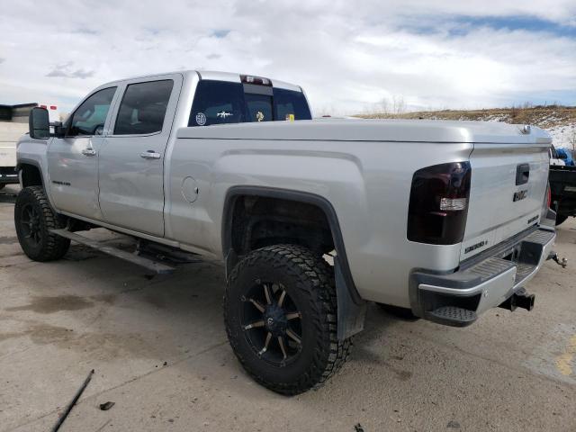 1GT120E8XFF173480 - 2015 GMC SIERRA K2500 DENALI SILVER photo 2