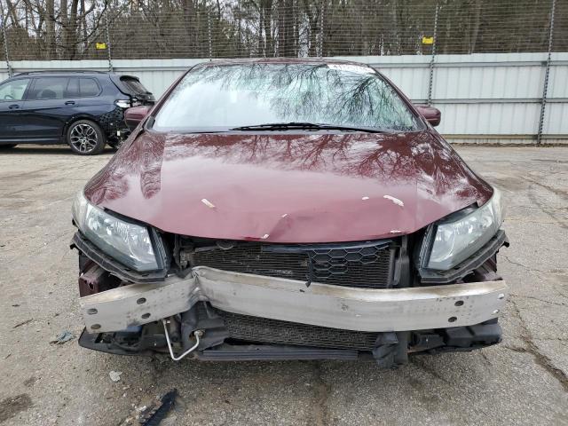 19XFB2F80EE017330 - 2014 HONDA CIVIC EX BURGUNDY photo 5