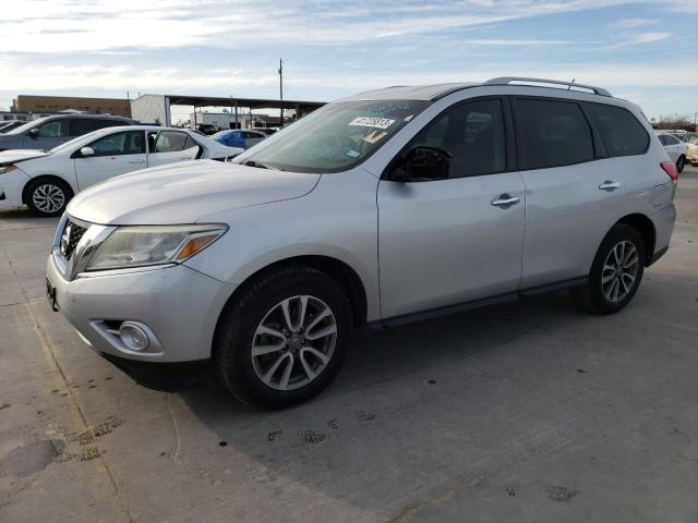 5N1AR2MN0EC675098 - 2014 NISSAN PATHFINDER S SILVER photo 1