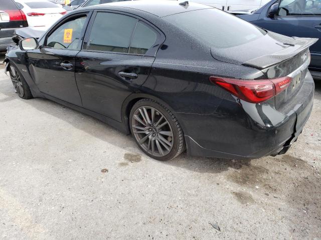 JN1FV7AP2JM461181 - 2018 INFINITI Q50 RED SPORT 400 BLACK photo 2