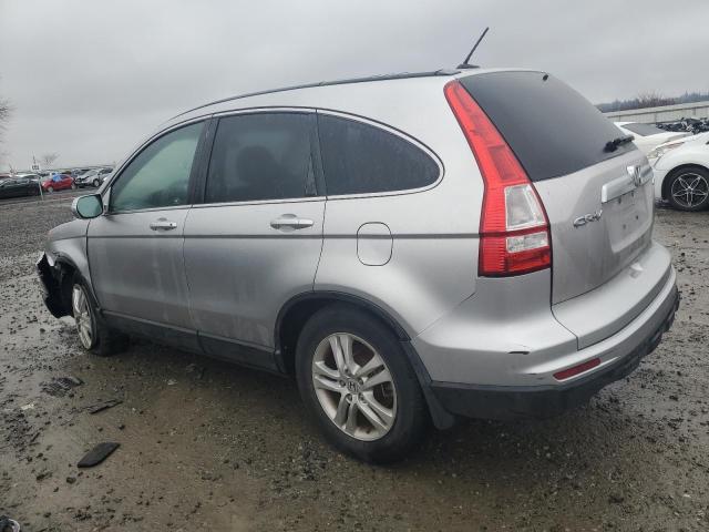 5J6RE4H75BL079839 - 2011 HONDA CR-V EXL SILVER photo 2