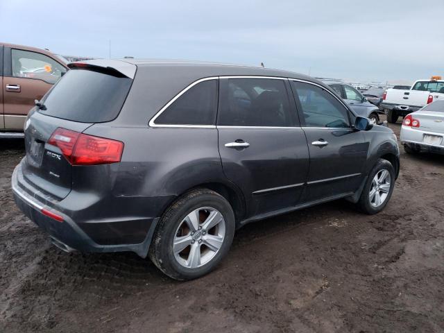 2HNYD2H28AH529955 - 2010 ACURA MDX GRAY photo 3