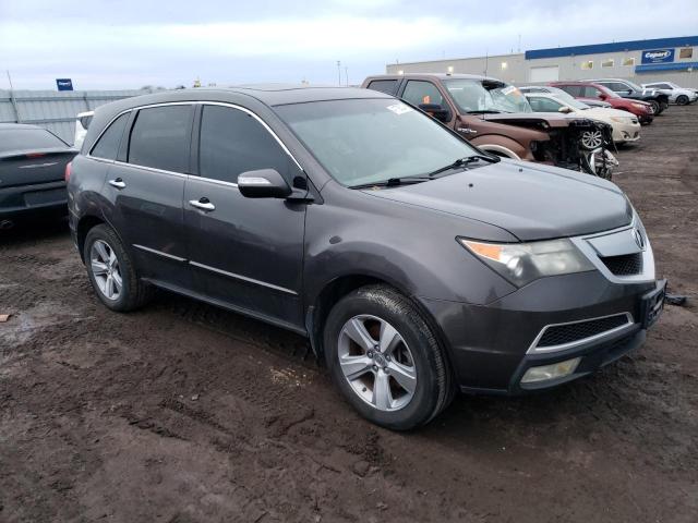 2HNYD2H28AH529955 - 2010 ACURA MDX GRAY photo 4