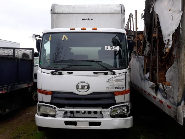 JNAA410H3CAR15009 - 2012 NISSAN DIESEL UD2600 WHITE photo 5