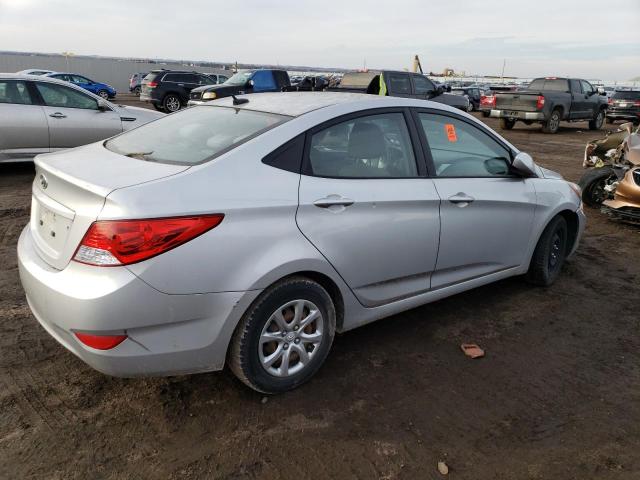 KMHCT4AE3DU531628 - 2013 HYUNDAI ACCENT GLS SILVER photo 3