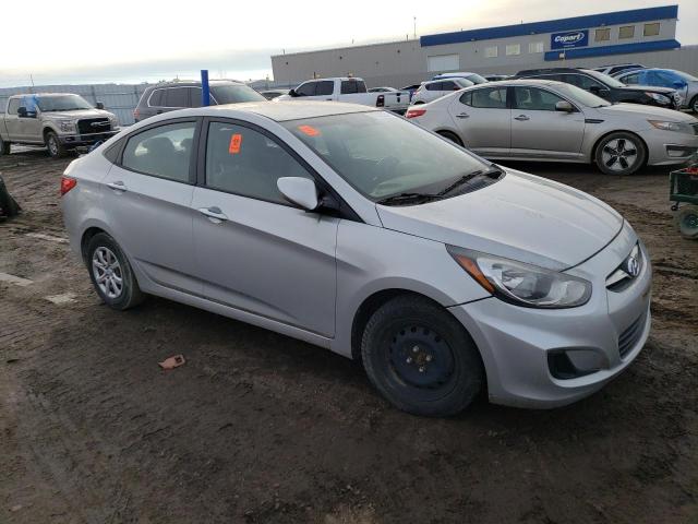 KMHCT4AE3DU531628 - 2013 HYUNDAI ACCENT GLS SILVER photo 4