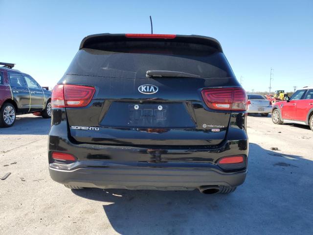 5XYPG4A34KG563012 - 2019 KIA SORENTO L BLACK photo 6