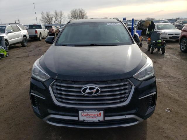 KM8SM4HF1HU177105 - 2017 HYUNDAI SANTA FE SE BLACK photo 5