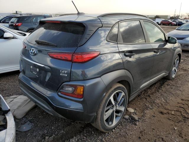 KM8K5CA50JU119047 - 2018 HYUNDAI KONA ULTIMATE CHARCOAL photo 3