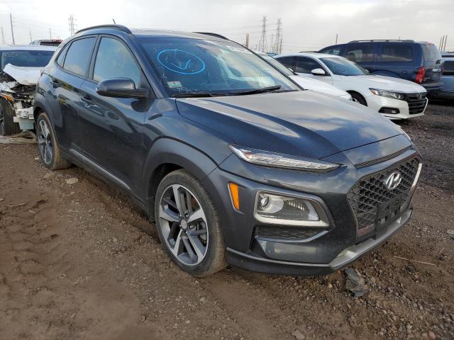 KM8K5CA50JU119047 - 2018 HYUNDAI KONA ULTIMATE CHARCOAL photo 4