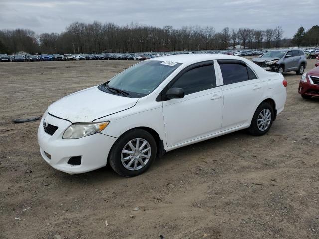 1NXBU40E69Z031111 - 2009 TOYOTA COROLLA BASE WHITE photo 1