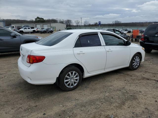 1NXBU40E69Z031111 - 2009 TOYOTA COROLLA BASE 白色 照片 3