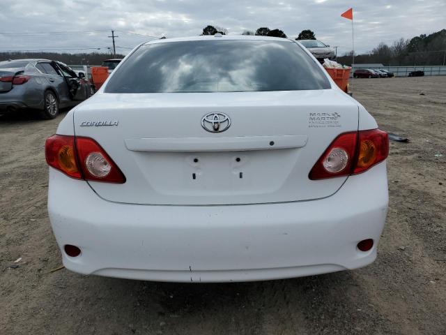 1NXBU40E69Z031111 - 2009 TOYOTA COROLLA BASE 白色 照片 6