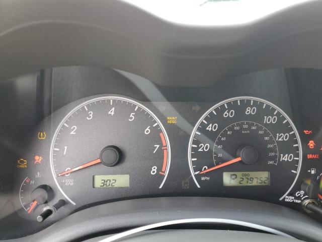 1NXBU40E69Z031111 - 2009 TOYOTA COROLLA BASE 白色 照片 9