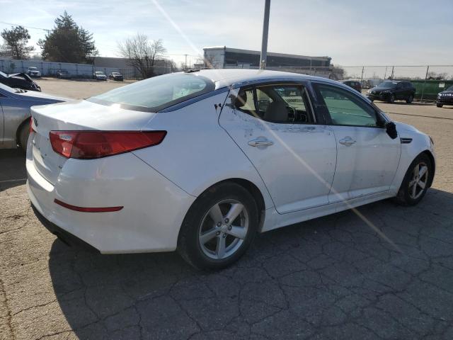 5XXGM4A71FG375201 - 2015 KIA OPTIMA LX WHITE photo 3