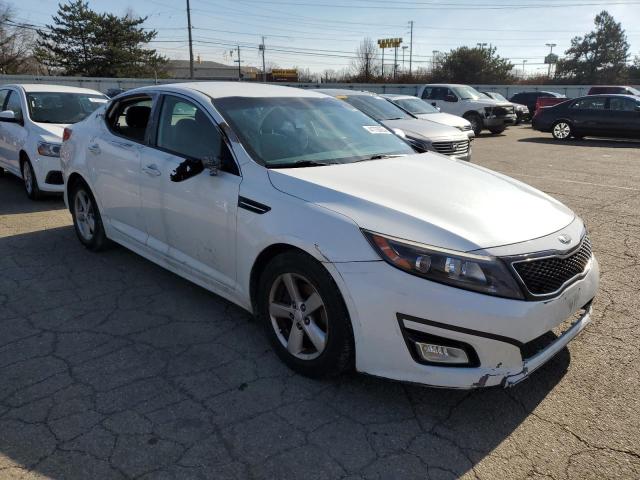 5XXGM4A71FG375201 - 2015 KIA OPTIMA LX WHITE photo 4