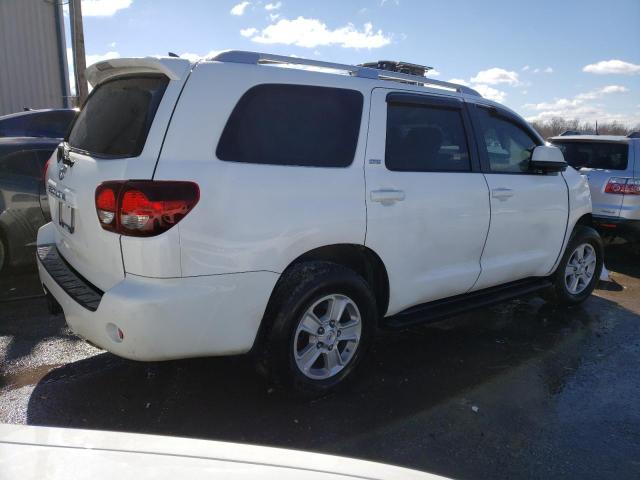 5TDBY5G11KS168498 - 2019 TOYOTA SEQUOIA SR5 WHITE photo 3