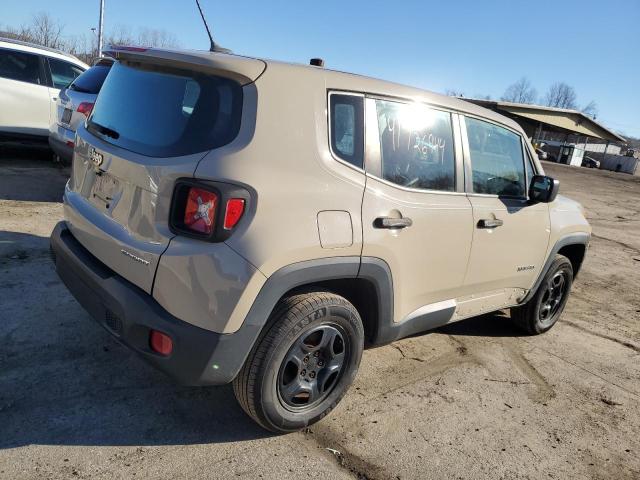 ZACCJBAH0FPB56346 - 2015 JEEP RENEGADE SPORT BEIGE photo 3