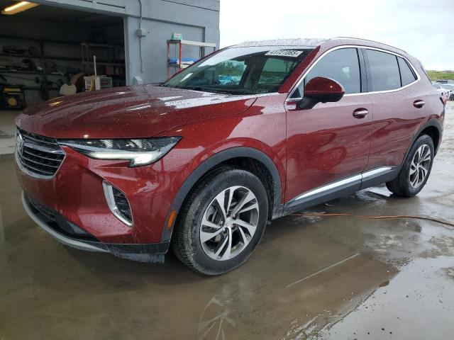 LRBFZNR46MD066391 - 2021 BUICK ENVISION ESSENCE أحمر صورة 1