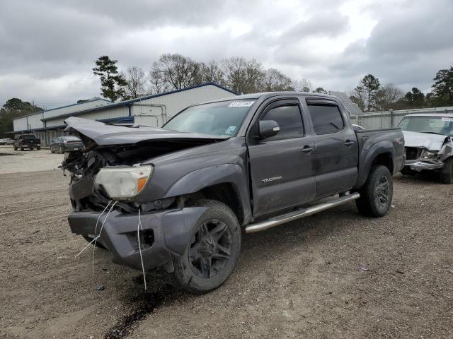 5TFJU4GN1DX038092 - 2013 TOYOTA TACOMA DOUBLE CAB PRERUNNER GRAY photo 1