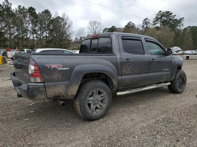 5TFJU4GN1DX038092 - 2013 TOYOTA TACOMA DOUBLE CAB PRERUNNER GRAY photo 3