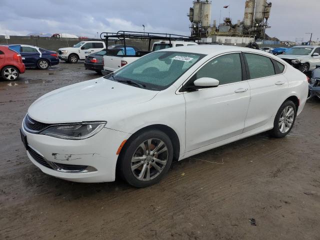 1C3CCCABXFN599706 - 2015 CHRYSLER 200 LIMITED WHITE photo 1