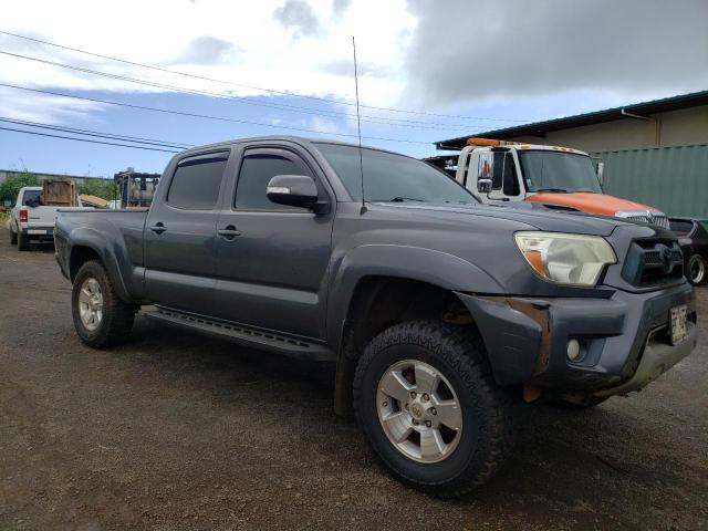 3TMMU4FN5DM061878 - 2013 TOYOTA TACOMA DOUBLE CAB LONG BED GRAY photo 4