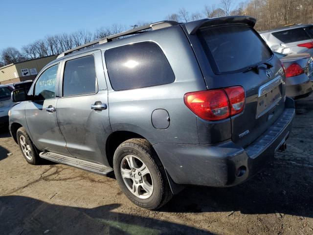 5TDBY68A68S008419 - 2008 TOYOTA SEQUOIA LIMITED CHARCOAL photo 2