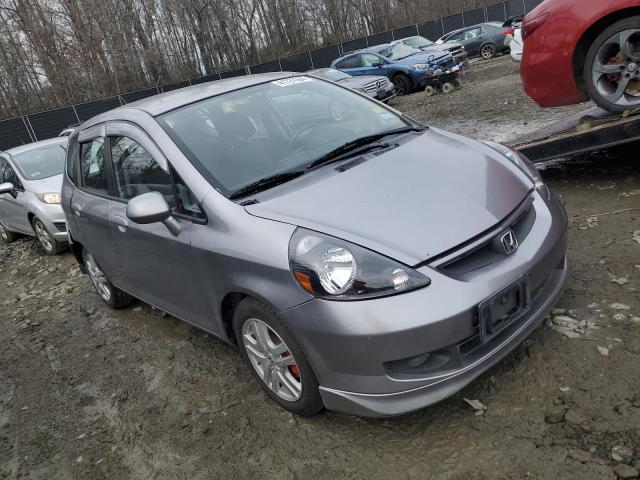 JHMGD37638S002872 - 2008 HONDA FIT SPORT SILVER photo 4