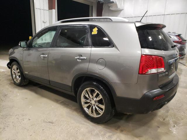 5XYKUDA23BG036430 - 2011 KIA SORENTO EX GRAY photo 2