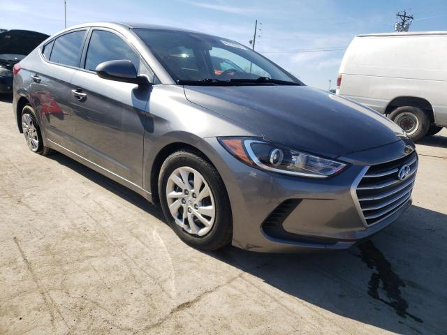 5NPD74LF2JH286734 - 2018 HYUNDAI ELANTRA SE GRAY photo 4