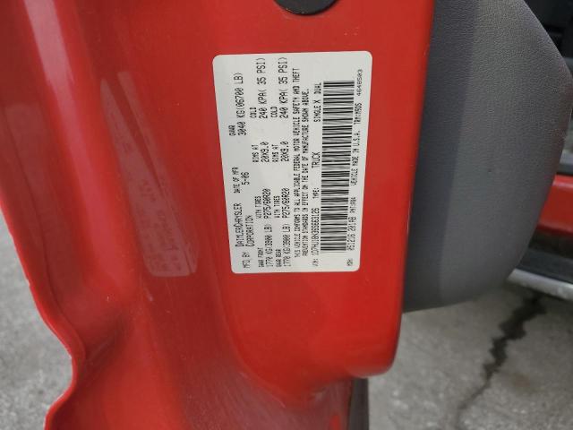 1D7HU18N36S663126 - 2006 DODGE RAM 1500 ST RED photo 12