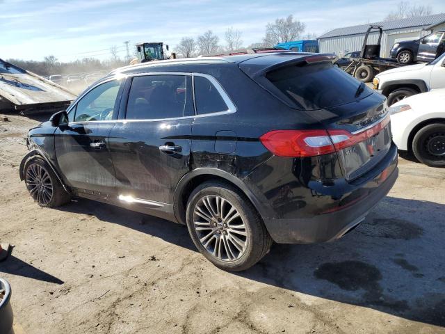 2LMTJ8LR6GBL32374 - 2016 LINCOLN MKX RESERVE BLACK photo 2