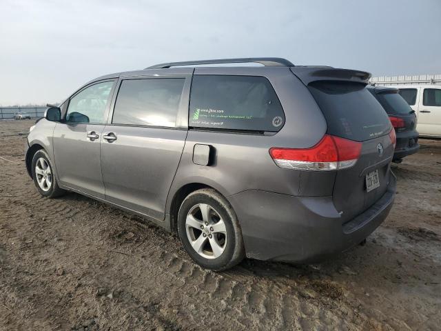 5TDKK3DC9BS095702 - 2011 TOYOTA SIENNA LE GRAY photo 2