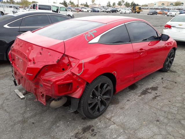 2HGFC4B81KH308466 - 2019 HONDA CIVIC SPORT 红色 照片 3