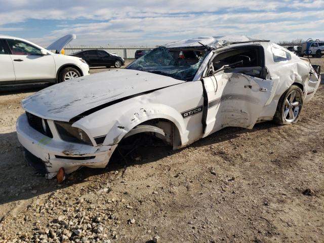1ZVHT82H685166238 - 2008 FORD MUSTANG GT WHITE photo 1