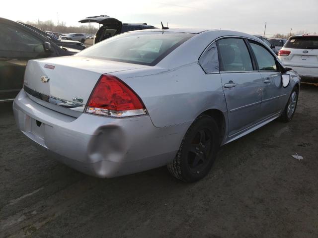 2G1WA5EK8A1200492 - 2010 CHEVROLET IMPALA LS SILVER photo 3